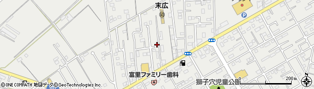 千葉県富里市七栄885-13周辺の地図