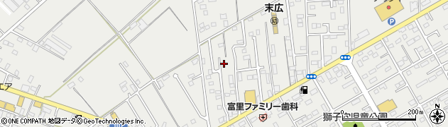 千葉県富里市七栄880-25周辺の地図