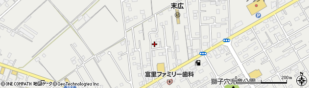 千葉県富里市七栄882-18周辺の地図