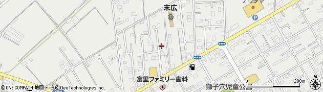 千葉県富里市七栄884周辺の地図