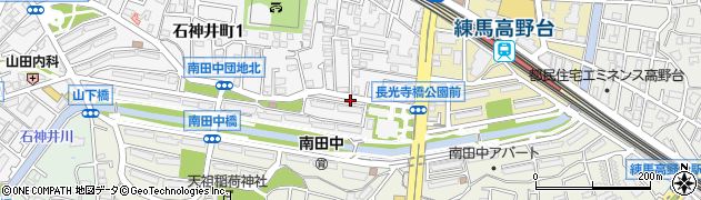 長光寺橋公園周辺の地図