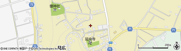 千葉県旭市見広周辺の地図