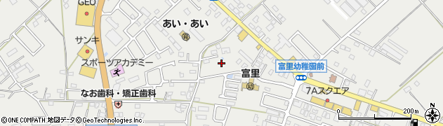 千葉県富里市七栄632周辺の地図