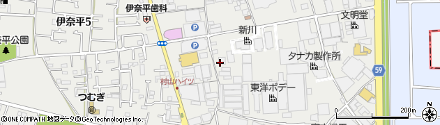 東京都武蔵村山市伊奈平2丁目48周辺の地図