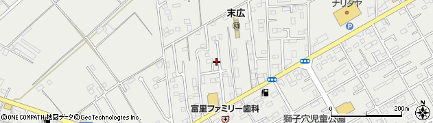 千葉県富里市七栄884-23周辺の地図