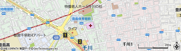 東京都豊島区要町3丁目47-8周辺の地図