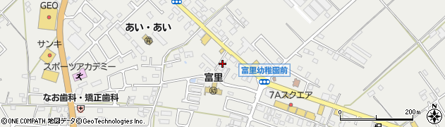 千葉県富里市七栄640周辺の地図
