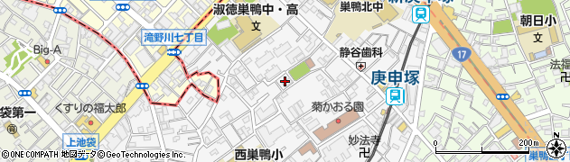東京都豊島区西巣鴨2丁目26周辺の地図