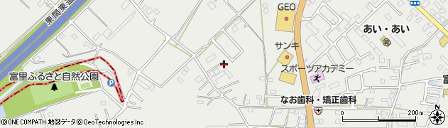千葉県富里市七栄575-86周辺の地図