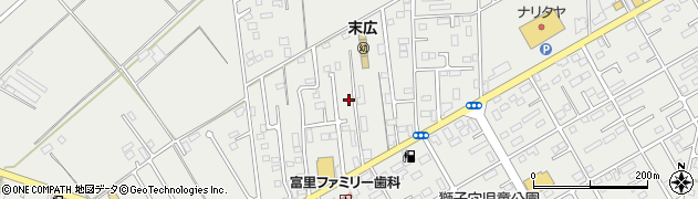 千葉県富里市七栄885-19周辺の地図