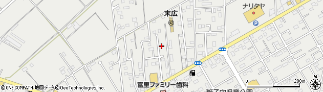 千葉県富里市七栄884-29周辺の地図