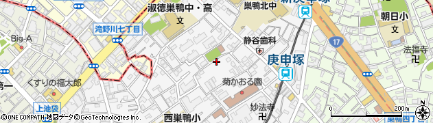 東京都豊島区西巣鴨2丁目28-9周辺の地図