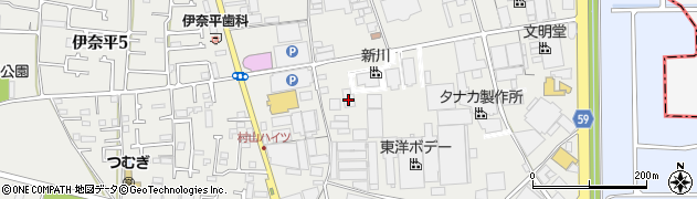 東京都武蔵村山市伊奈平2丁目51-4周辺の地図
