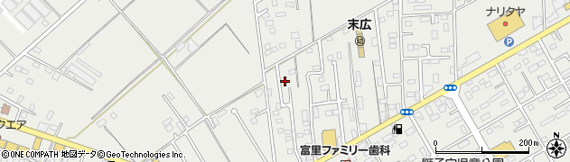 千葉県富里市七栄880-5周辺の地図