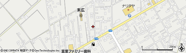 千葉県富里市七栄893周辺の地図