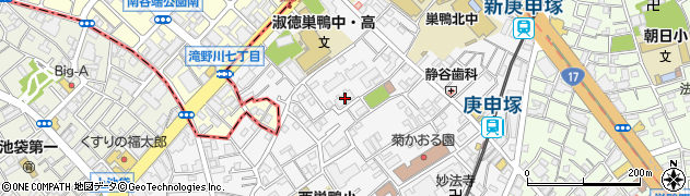 東京都豊島区西巣鴨2丁目25周辺の地図
