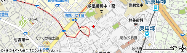 東京都豊島区西巣鴨2丁目19-5周辺の地図