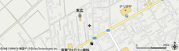 千葉県富里市七栄887-37周辺の地図