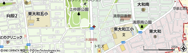 東京都東大和市清原4丁目6-9周辺の地図