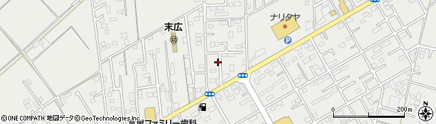 千葉県富里市七栄895-19周辺の地図