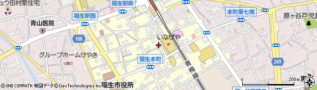 東京都福生市本町63周辺の地図