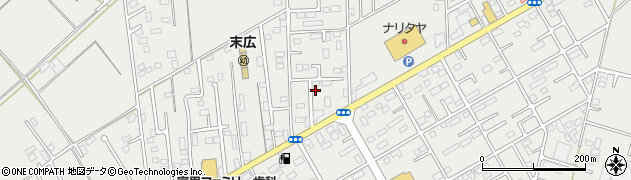 千葉県富里市七栄895-14周辺の地図