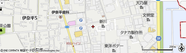 東京都武蔵村山市伊奈平2丁目50周辺の地図