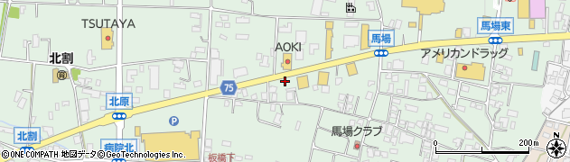長野県駒ヶ根市赤穂北割一区1317周辺の地図