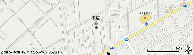 千葉県富里市七栄886-5周辺の地図