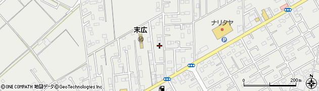 千葉県富里市七栄891周辺の地図