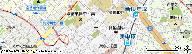 東京都豊島区西巣鴨2丁目36周辺の地図