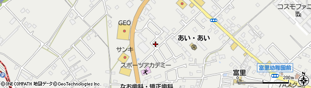 千葉県富里市七栄575-327周辺の地図
