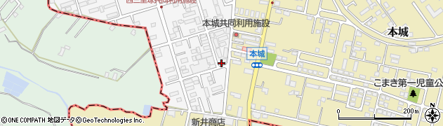 西三里塚第2街区公園周辺の地図