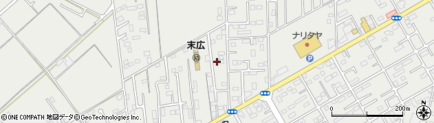 千葉県富里市七栄887-32周辺の地図