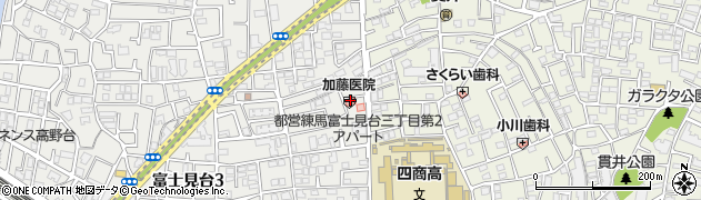 冨田　珠花書道教室周辺の地図