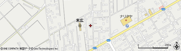 千葉県富里市七栄890周辺の地図