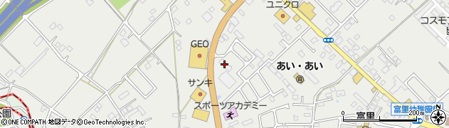 千葉県富里市七栄575-349周辺の地図