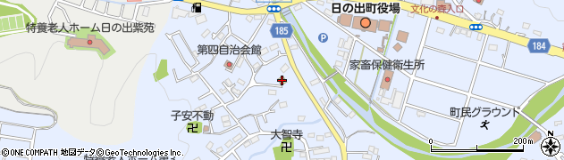 セブンイレブン日の出西平井店周辺の地図