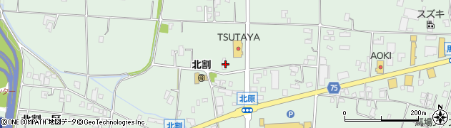 長野県駒ヶ根市赤穂北割一区966周辺の地図