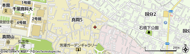 市川市郭沫若記念館周辺の地図