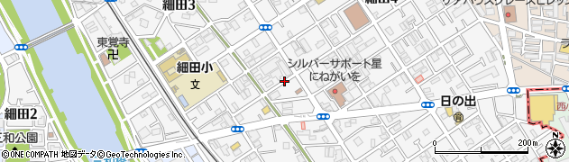 東京都葛飾区細田周辺の地図