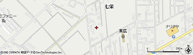 千葉県富里市七栄870周辺の地図