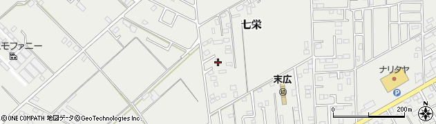 千葉県富里市七栄870-3周辺の地図