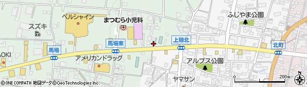長野県駒ヶ根市赤穂上穂町周辺の地図