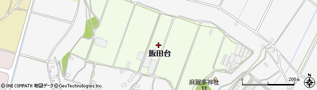 千葉県佐倉市飯田台周辺の地図