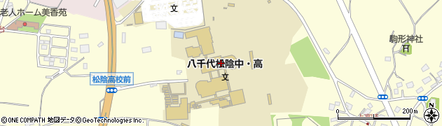 八千代松陰高等学校周辺の地図