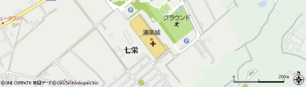 セブン‐イレブン　ラディソン成田店周辺の地図