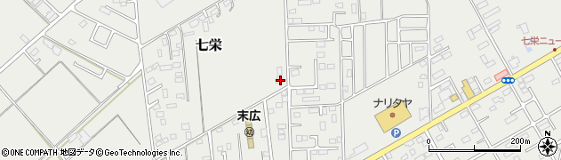 千葉県富里市七栄879周辺の地図