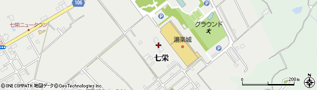 千葉県富里市七栄708-3周辺の地図