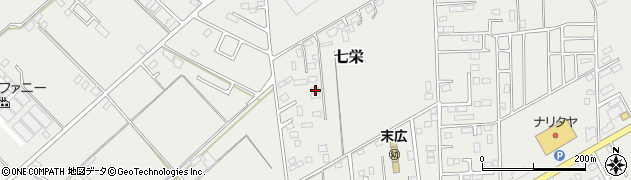 千葉県富里市七栄871周辺の地図